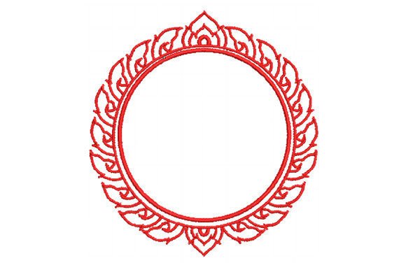 Beautiful Thai Pattern Circle