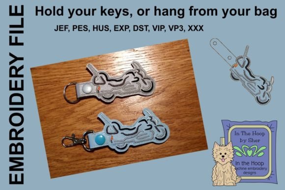 Luxury Motorcycle Key Fob