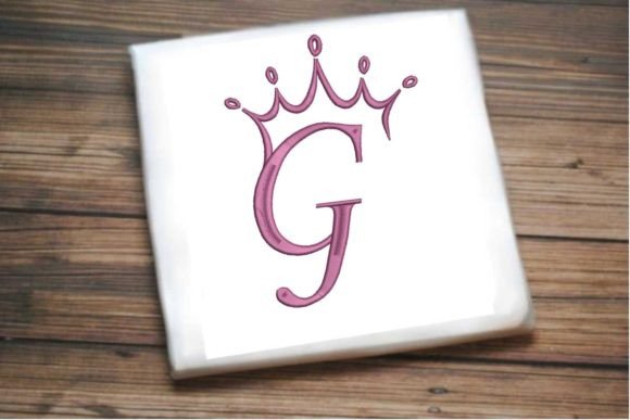 Regal Crown Alphabet Letter G