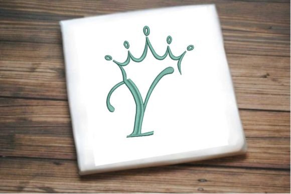 Regal Crown Alphabet Letter Y