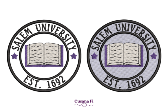 Salem Witch University Est 1692 Badge