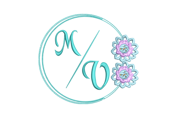 Wedding M Monogram